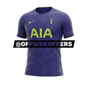 Nike Tottenham Hotspur  2017/18 3rd Jersey Men's 2XL #10 KANE